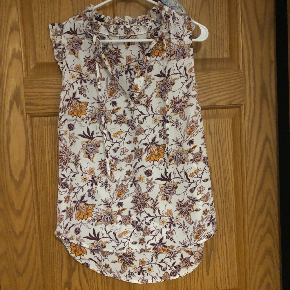 Flower print shirt